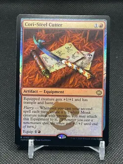 MTG FOIL Cori-Steel Cutter 103 Tarkir: Dragonstorm Magic the Gathering NM - Image 1