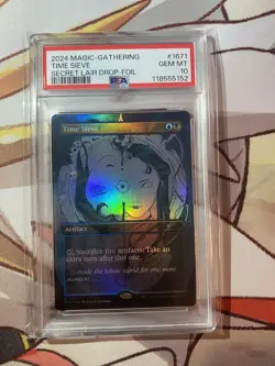 MTG Magic the Gathering PSA10 Time Sieve 1671 Foil 2024 Japanese - Image 1