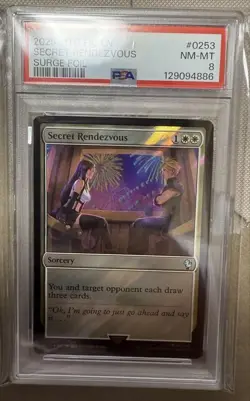 MTG Magic the Gathering PSA8 Secret Rendezvous 0253 Surge Foil 2025 Japanese - Image 3