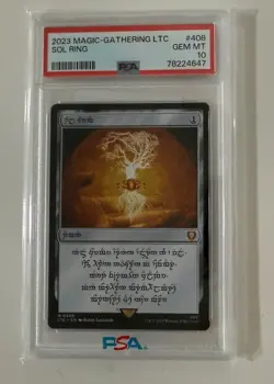 PSA 10 AND 9 SET OF MTG LOTR SOL RINGS. MAGIC THE GATHERING, LORD OF THE RINGS - Image 3