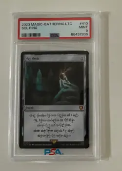 PSA 10 AND 9 SET OF MTG LOTR SOL RINGS. MAGIC THE GATHERING, LORD OF THE RINGS - Image 5