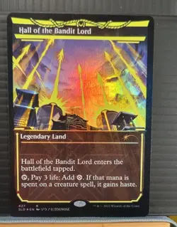 Mtg HALL OF THE BANDIT LORD Neon Ink Foil NM SLD 427 -Argo- - Image 1