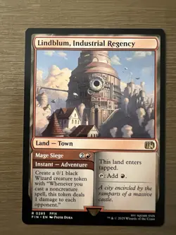 MTG Magic the Gathering Lindblum, Industrial Regency (285/764) Final Fantasy NM - Image 1