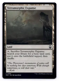 Terramorphic Expanse LP Commander: Modern Horizons 3 0394 MTG Regular - Image 1