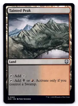 Tainted Peak LP Commander: Modern Horizons 3 0382 MTG Regular - Image 1