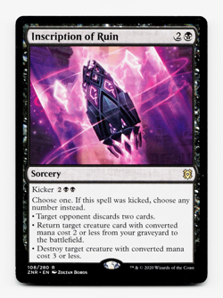Inscription of Ruin [Zendikar Rising] MTG Magic 💀 - Image 1