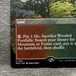 Wooded Foothills (Borderless) - MH3 #361 LP Non-Foil - MTG Magic - Image 4