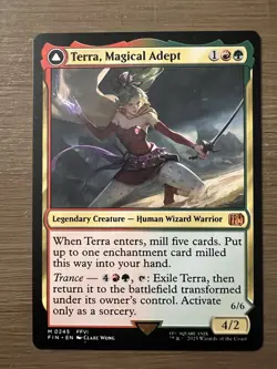 MTG Magic the Gathering Terra, Magical Adept (245/764) Final Fantasy - Image 1