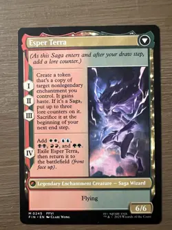 MTG Magic the Gathering Terra, Magical Adept (245/764) Final Fantasy - Image 2