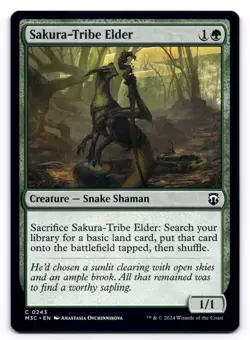 Sakura-Tribe Elder LP Commander: Modern Horizons 3 0243 MTG Regular - Image 1