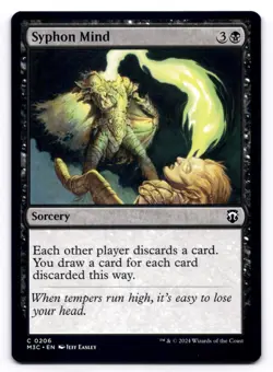Syphon Mind LP Commander: Modern Horizons 3 0206 MTG Regular - Image 1