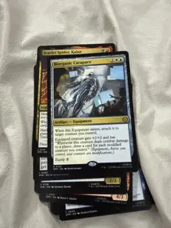MTG - Biorganic Carapace - Marvel's Spiderman NM/M Condition - Image 1