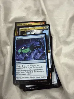 Whoosh! MTG SDCC 2025 Marvel Spider-Man Promo Instant NM - Image 1