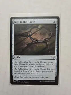 Keys to the House - Duskmourn - LP - MTG Magic - Uncommon - Artifact - Image 1