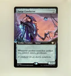 MTG- Surge Conductor (Extended Art) Commander: Edge of Eternities Regular NM - Image 1