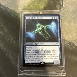 MTG Sage of the Beyond - Commander: Kaldheim (KHC) #6 Magic the Gathering - Image 3