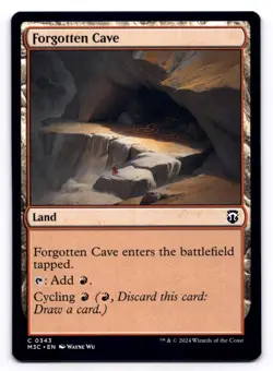Forgotten Cave LP Commander: Modern Horizons 3 0343 MTG Regular - Image 1