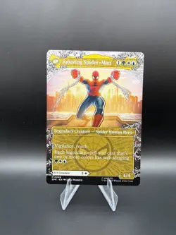 Peter Parker Amazing Spider-Man : MTG *Borderless* SPM #0208 - Image 2