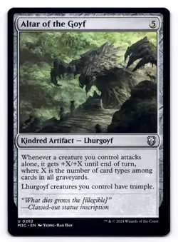Altar of the Goyf LP Commander: Modern Horizons 3 0282 MTG Regular - Image 1