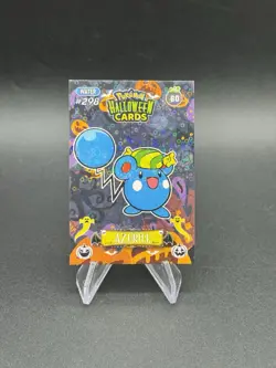 Pokemon Azurill Holo Collectoons Halloween Card 60 Peru US Seller - Image 1