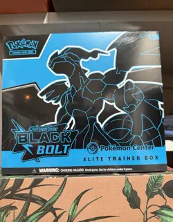 Pokemon Center Black Bolt Elite Trainer Box ETB SEALED NEW - Image 1