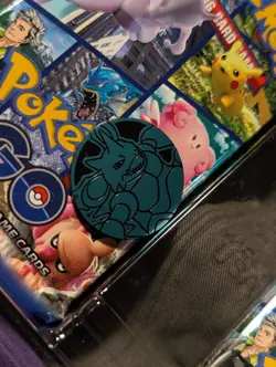 Blue Nidoking Mini Coin 2025 Pokemon TCG *Free Shipping* From 151 CHINESE - Image 1