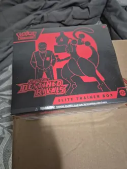 Pokemon TCG Scarlet & Violet Destined Rivals Factory Sealed Elite Trainer Box - Image 1
