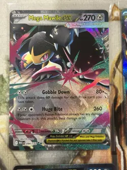 Pokemon Mega Evolution Double Rare ex Set of 6 English Holo - Pack Fresh NM/M 🔥 - Image 2