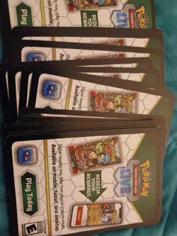 Pokemon TCG Live Prismatic Evolutions Online Code Cards Digital Only X56 - Image 1