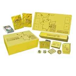 Pokemon Golden Box Sword & Shield 25th Anniversary Pikachu JAPANESE Sealed 4521329322605 - Image 1