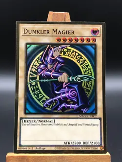 YuGiOh Dunkler Magier 1. Auflage Gold Rare Deutsch MAGO-DE002 NM - Image 1