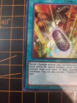 DOUBLE EVOLUTION PILL BLLR-EN028 SECRET RARE YUGIOH! TCG NM With Top Loader - Image 5