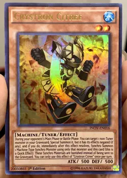 Yugioh Crystron Citree INOV-EN016 Ultra Rare 1st Ed NM/VLP w/Tracking - Image 1
