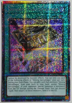 Yugioh Shining Sarchphagus MP25-EN005 Starlight Rare MP25-EN005 - Image 1