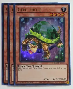 Yugioh x3 GEM-Turtle BLMM-EN111 Ultra Rare 1st Edition - Image 1
