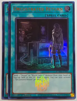 Yugioh x3 Orcustrated Return BLMM=EN096 Ultra Rare 1st Edition - Image 1