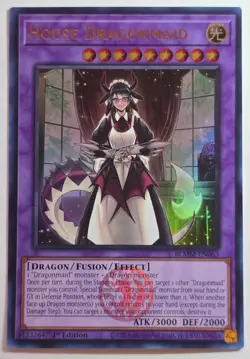 Yugioh House Dragonmaid BLMM-EN063 Ultra Rare 1st Edition - Image 1
