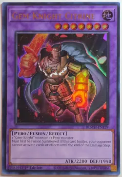 Yugioh Gem-Knight Citrine BLMM-EN139 Ultra Rare 1st Edition - Image 1
