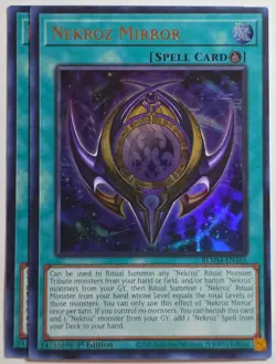 Yugioh x2 Nekroz Mirror BLMM-EN065 Ultra Rare 1st Edition - Image 1