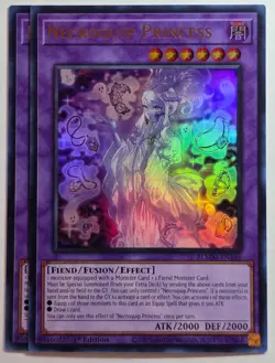 Yugioh x2 Necroquip Princess BLMM-EN146 Ultra Rare 1st Edition - Image 1