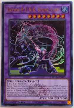 Yugioh Ukiyoe-P.U.N.K. Risuing Carp BLMM-EN079 Ultra Rare 1st Edition - Image 1