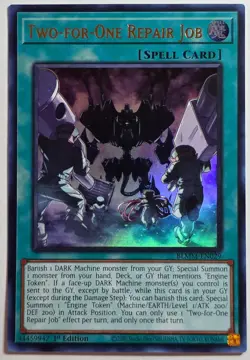 Yugioh Two-For-One Repair Job BLMM-EN029 Ultra Rare 1st Edition - Image 1