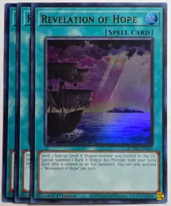 Yugioh x3 Revelation of Hope BLMM-EN039 Ultra Rare 1st Edition - Image 1