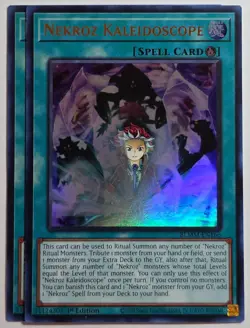 Yugioh x2 Nekroz Kaleidoscope BLMM-EN166 Ultra Rare 1st Edition - Image 1