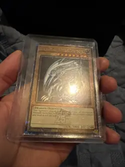 Blue Eyes white Dragon MP24-EN001 Quarter Century Secret Rare NM Yugioh Card - Image 2