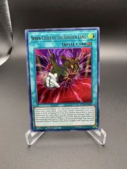 Yugioh Seven Cities of the Golden Land BLVO-EN062 Ultra Rare 1st Ed NM - Image 1