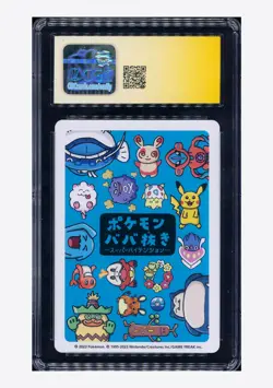 Pokemon CGC10 GEM AUTO10 Spare Card Banana Jerky Signed 2023 Old Maid Japanese - Image 2