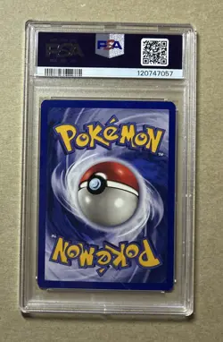 1999 Pokemon Base Set Beedrill Card #17 PSA 8 - Image 2