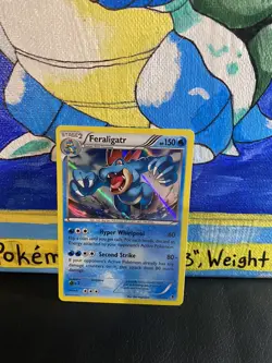 Feraligatr 17/119 Holo Pokemon Card Phantom Forces 2014 Pokemon Card NM + - Image 1