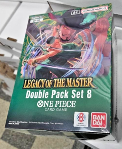 One Piece Card Game Double Pack Set V8 [DP 08] Display Factory Sealed - Image 1